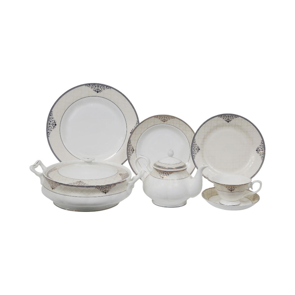 DINNER SET BONE CHINA 85PC YS006ET