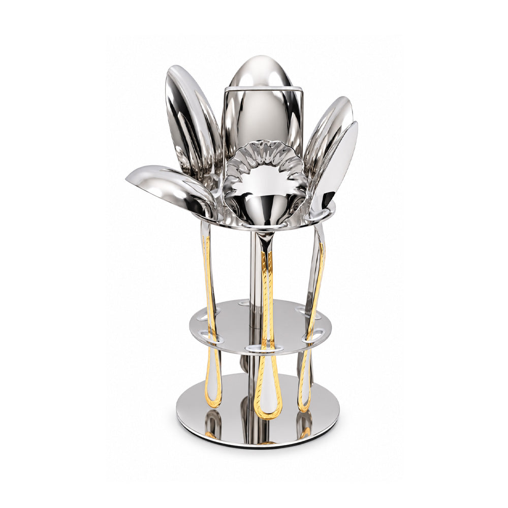 KITCHEN SPOON SET 7PC ALPEN BERG KK105
