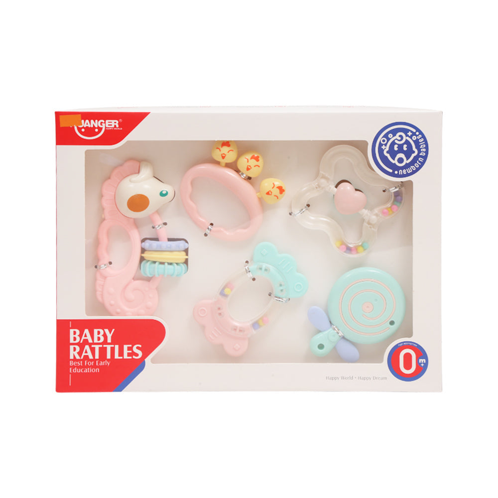 HE0125 HUANGER RATTLE 5PC SET (+0M) IR