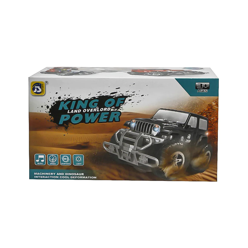 9918 King Car 2In1 B/O Ir (3+ Year)