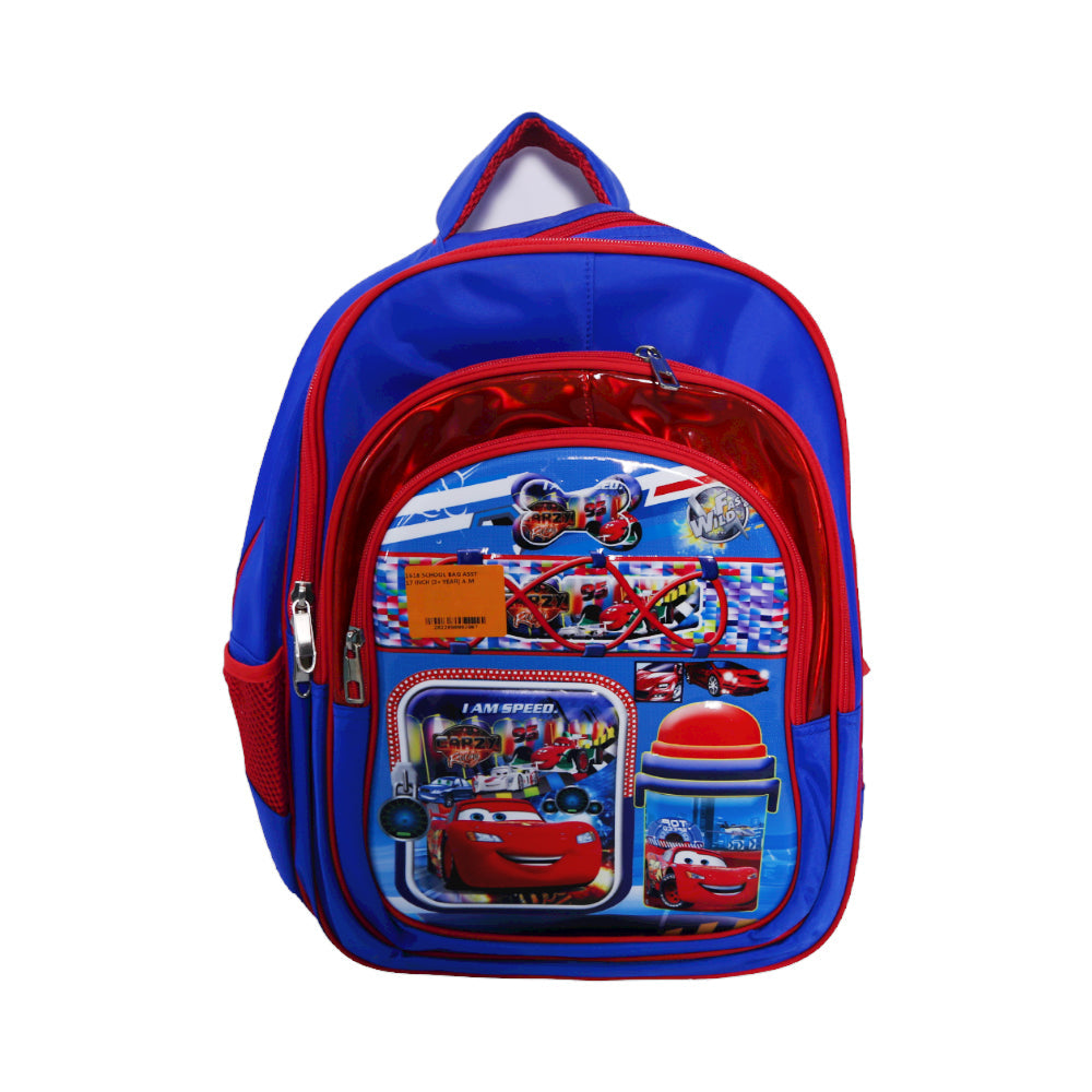 1618 SCHOOL BAG ASST 17 INCH (3+ YEAR) A.M