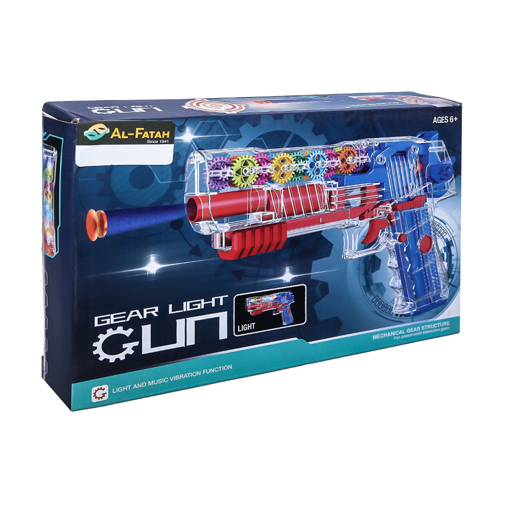 Jd133-50A Gear Light Transparent Gun (6+ Year) Z.B