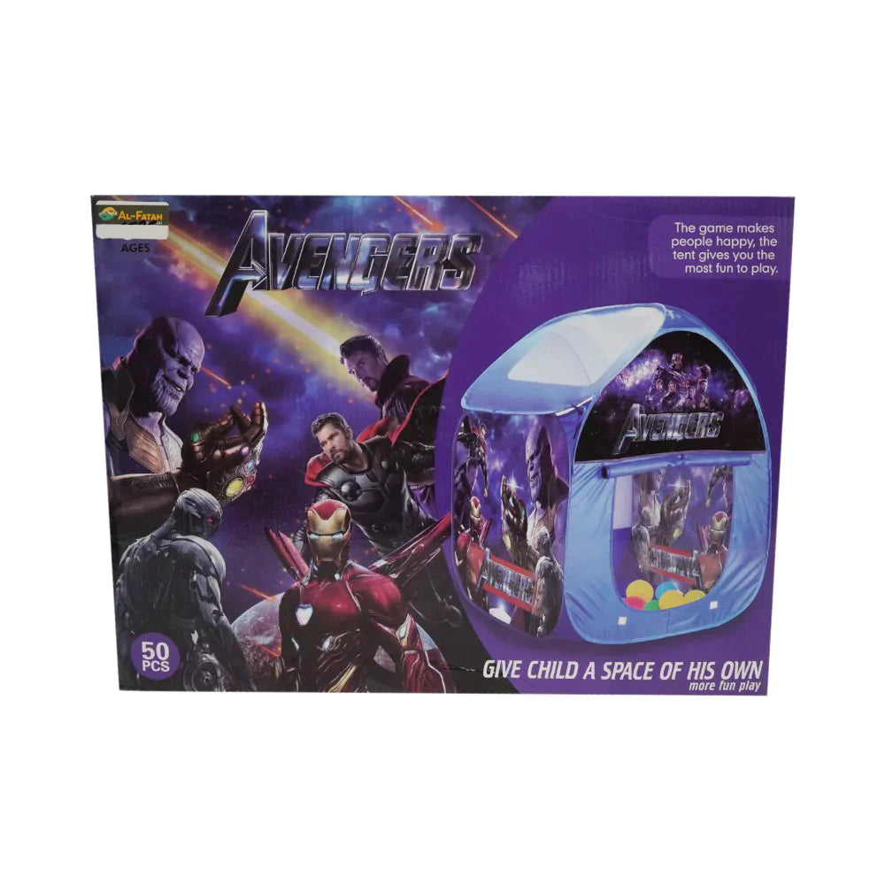 avengers tent Kc01 Avengers Tent With 50 Balls Ir (3+ Year) – Al-Fatah