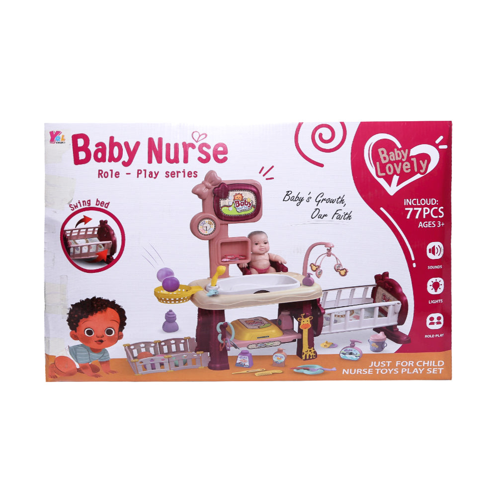 Hl-12 Baby Nurse Set 77Pc Ir (3+ Year)