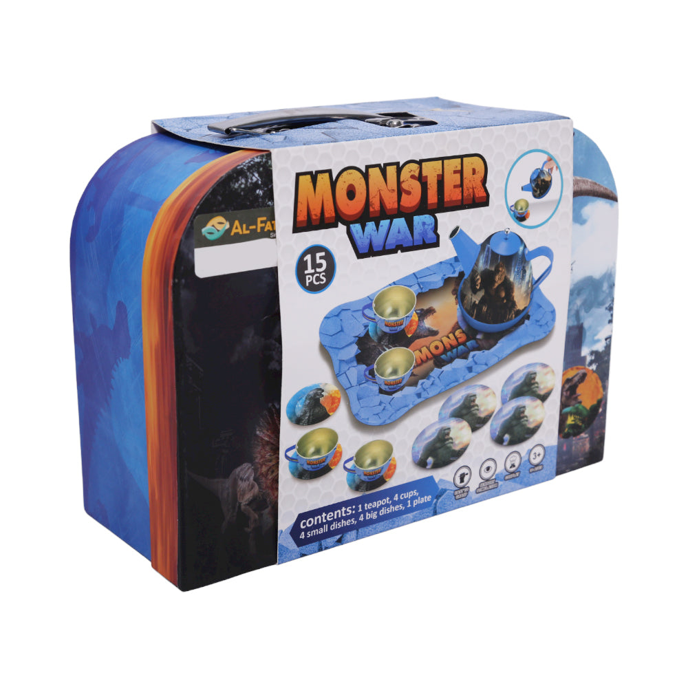 9798-19 Monster War Tea Set A.I