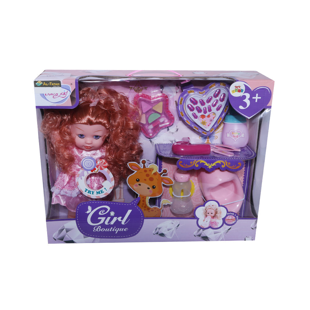 171411 GIRL BOUTIQUE DOLL SET D