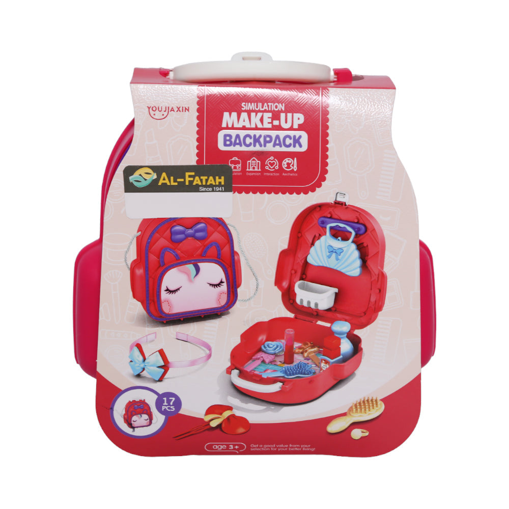 678-38A MAKEUP BACK PACK 17PCS H.D