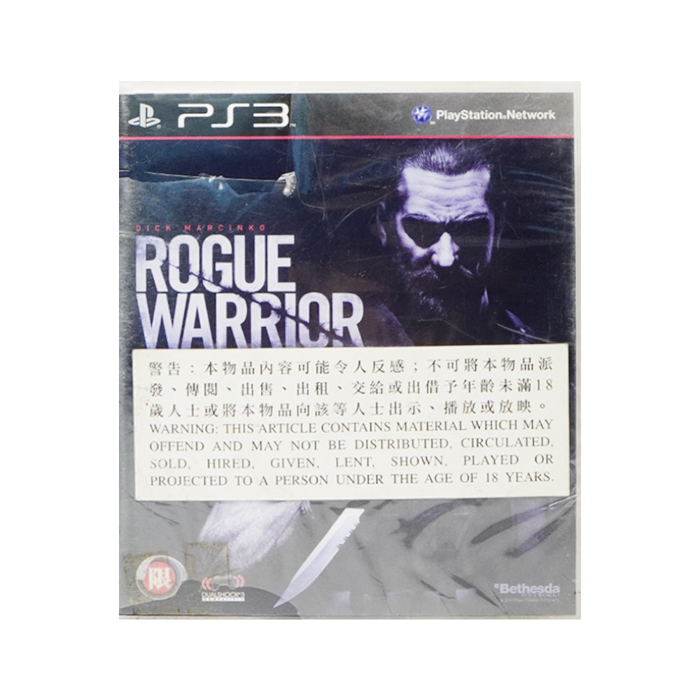 SO PS3 ROGUE WARRIOR