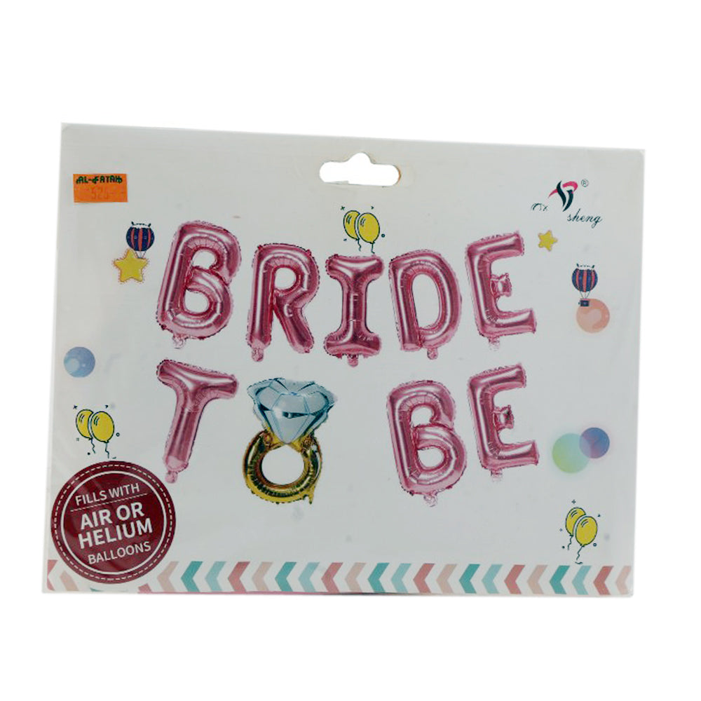 CELEBRATIONS FOIL BALLOON BRIDE TO BE