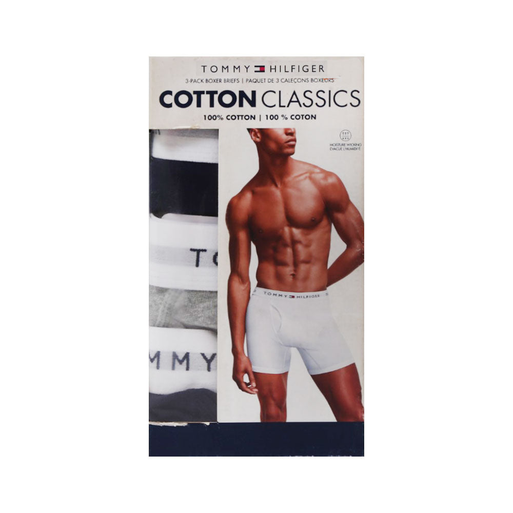 TH MEN BOXER BRIEF P-3 09TE037410 NVY/GRY S (IR)