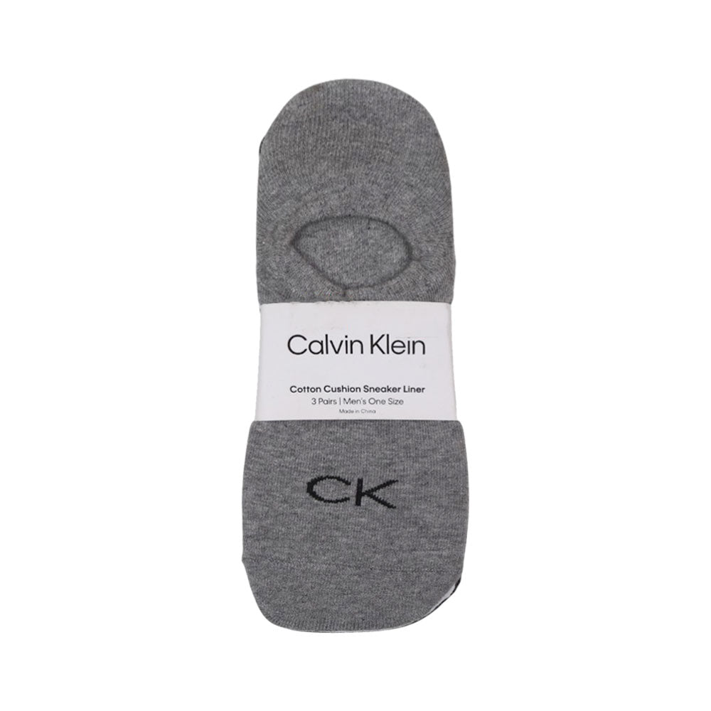 CK MEN 3-PACK SNEAKER SOCKS CKM201LN18002 MIX (IR)