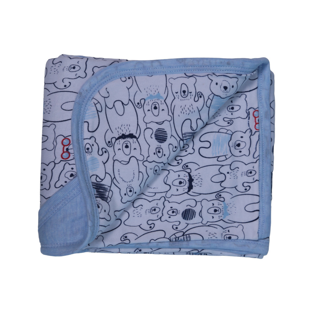 BABY COTTON WRAPPING SHEET HOODED IR BK043 MS-22 S-23