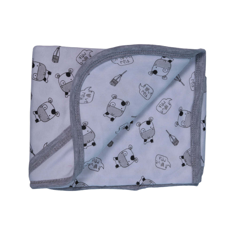 BABY COTTON WRAPPING SHEET HOODED IR BK005 MS-22 S-25