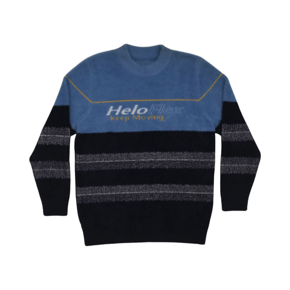 BOYS L/S ROUND NECK SWEATER MW-22 11-12 YEAR CHI TN-WH033