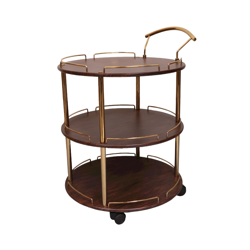 Round Shelf Tiger Gold