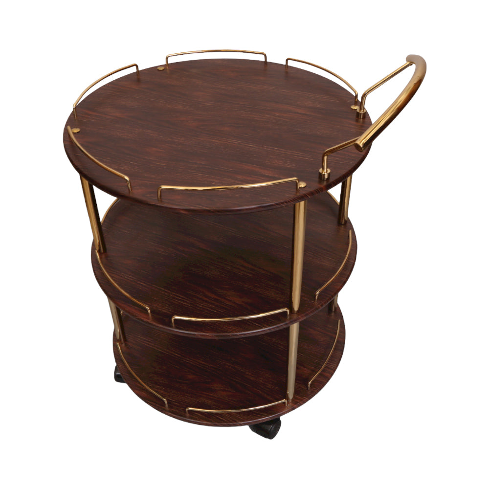 Round Shelf Tiger Gold