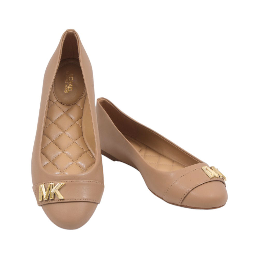 MK LADIES PUMPS 40F2JLFPAL (CAMEL) 7.5 (IR)
