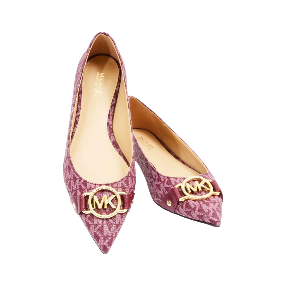 MK LADIES PUMPS 40F2ROFP1B (MERLOT) 6.5 (IR)
