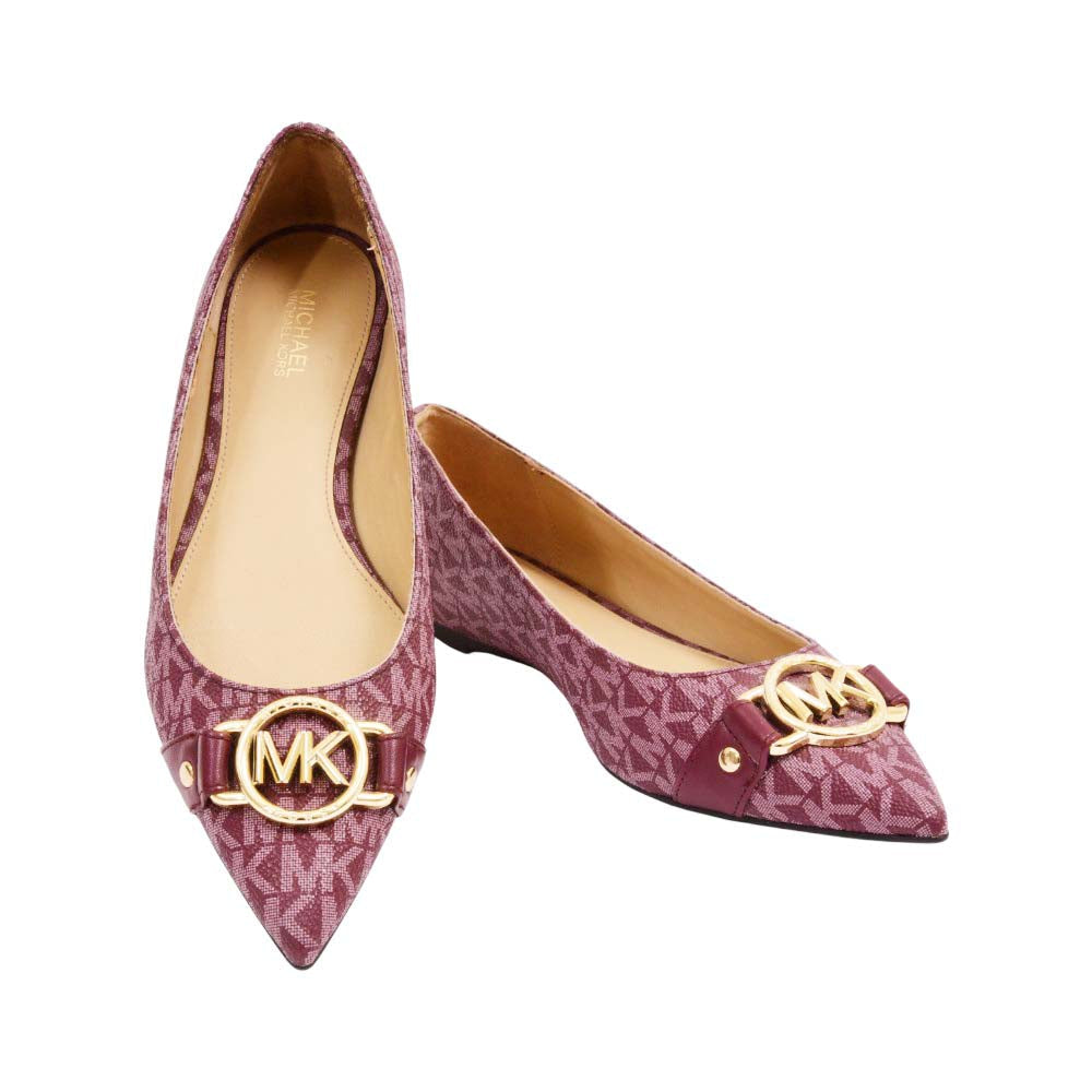 MK LADIES PUMPS 40F2ROFP1B (MERLOT) 7 (IR)