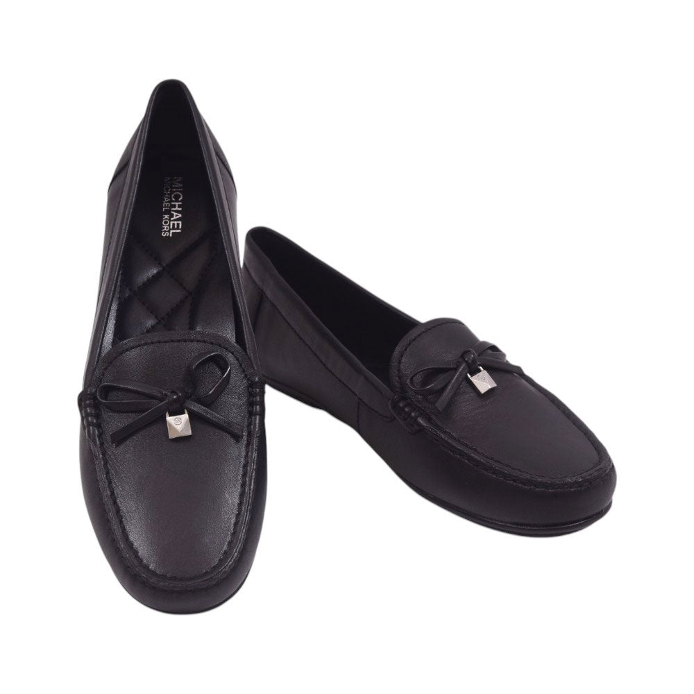 MK LADIES LOAFER SHOES 40S2JTRF1L (BLACK) 6.5 (IR)