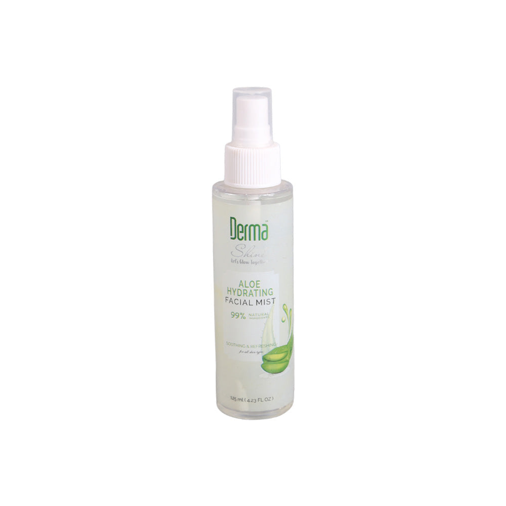 DERMA SHINE ALOE HYDRATING FACIAL MIST 125 ML