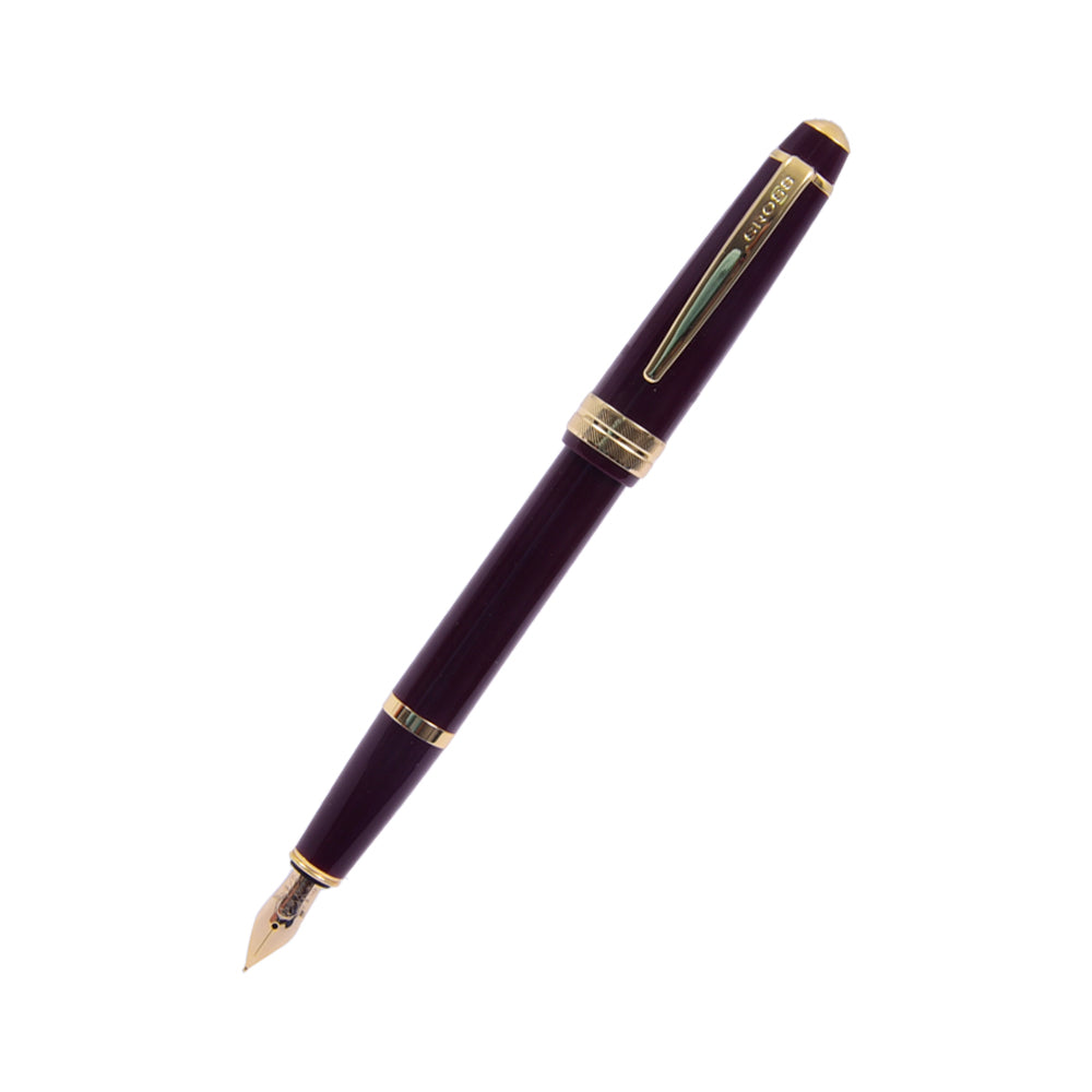 CROSS AT0746-11 BURGUNDY RESIN W/GOLD PLATE FP