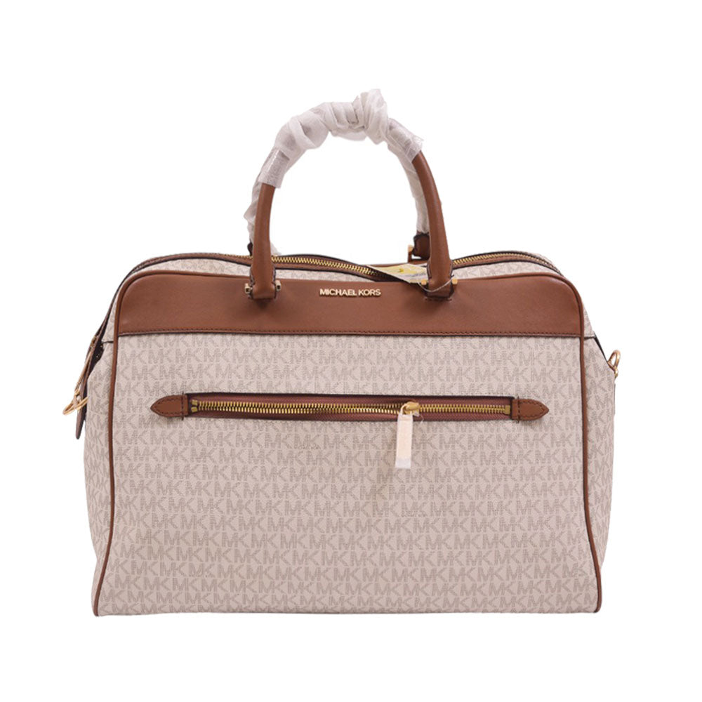 MK TRAVELLING BAG 35H1GTFT7B VANILA (IR)