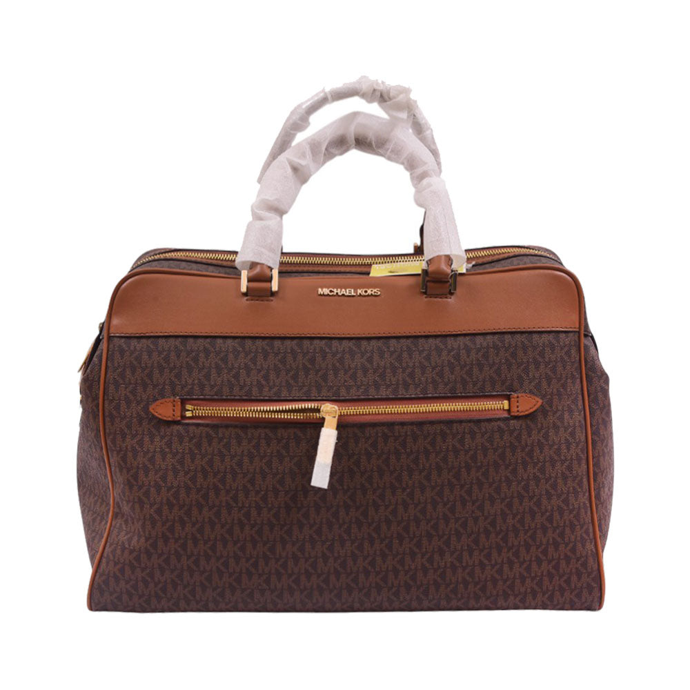 MK TRAVELLING BAG 35H1GTFT7B BRN (IR)