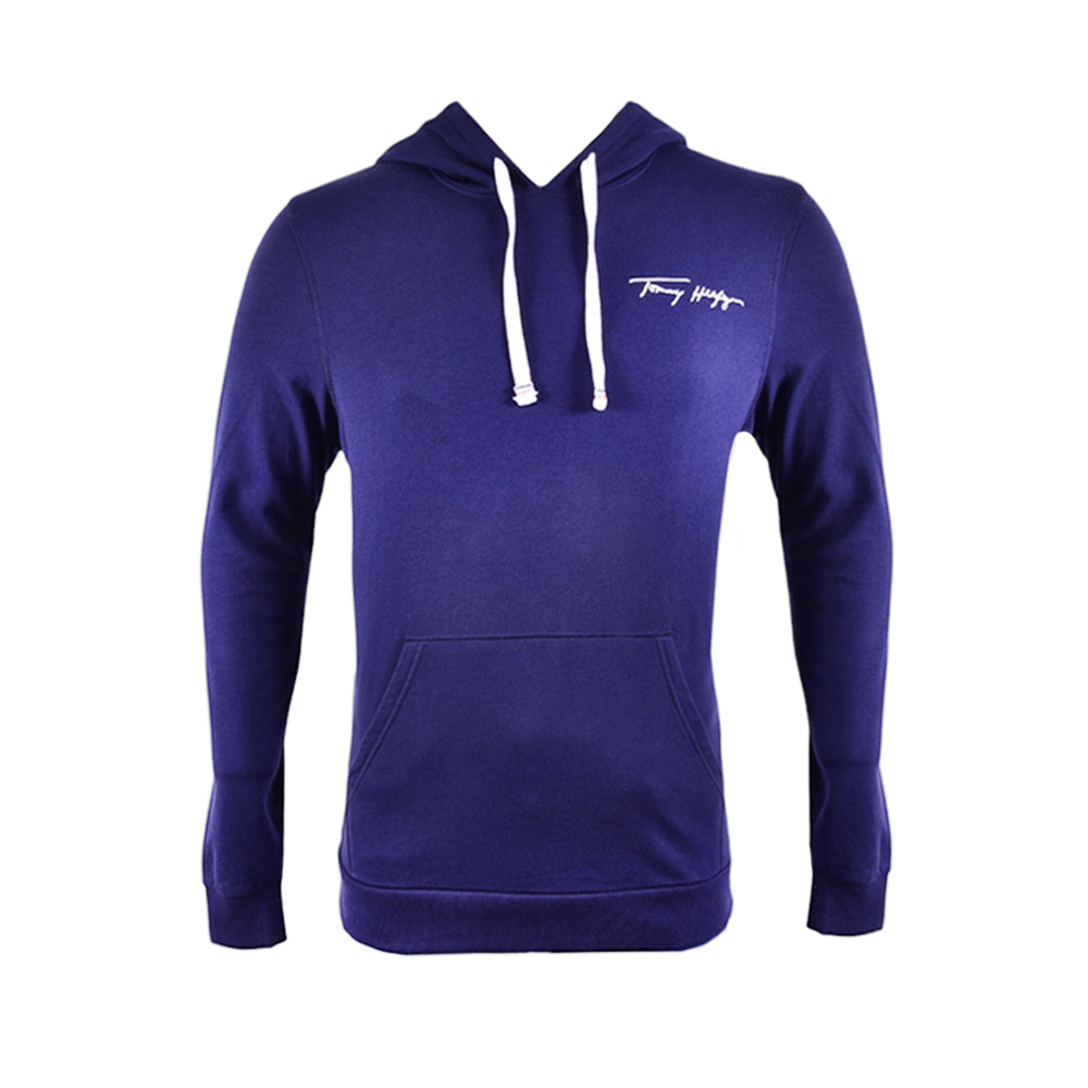 TH MEN L/S HOODIE 09T4220-410 NVY L (IR)