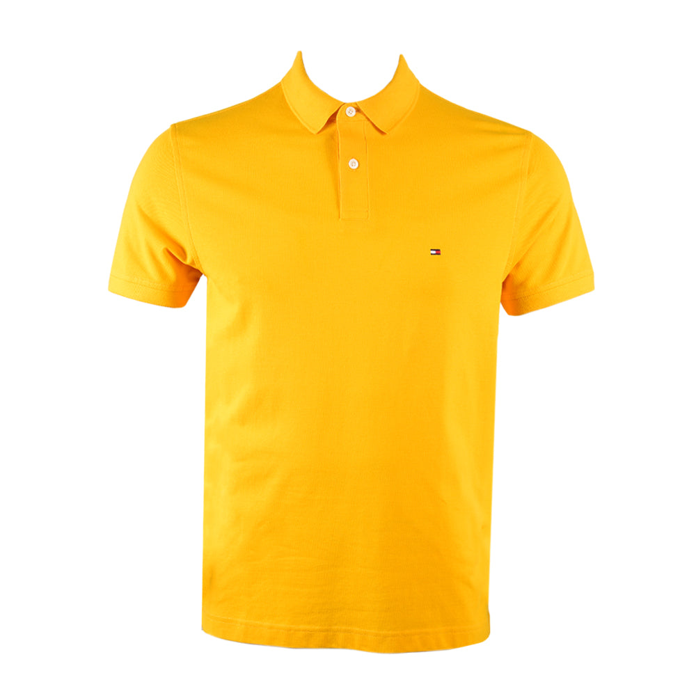 TH MEN S/S POLO SHIRT 78J6335-710 YLW M (IR)