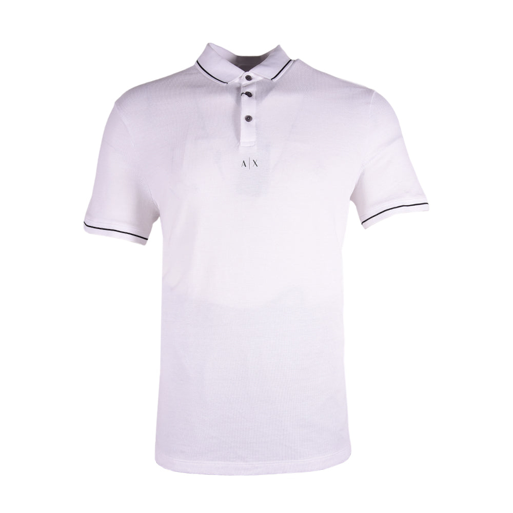 AIX MEN POLO SHIRT 7VZFLDZJM5Z WHT S (IR)