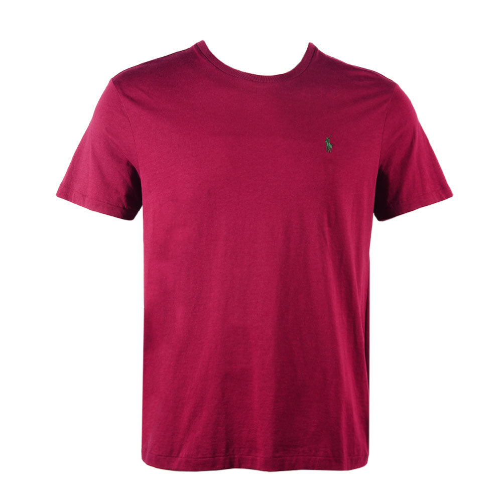 RL MEN S/S V.NECK SHIRT 667041 MHR XL (IR)