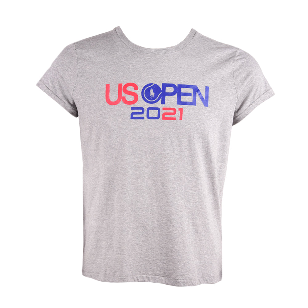 RL MEN S/S R.NECK SHIRT 270001 GRY M (IR)