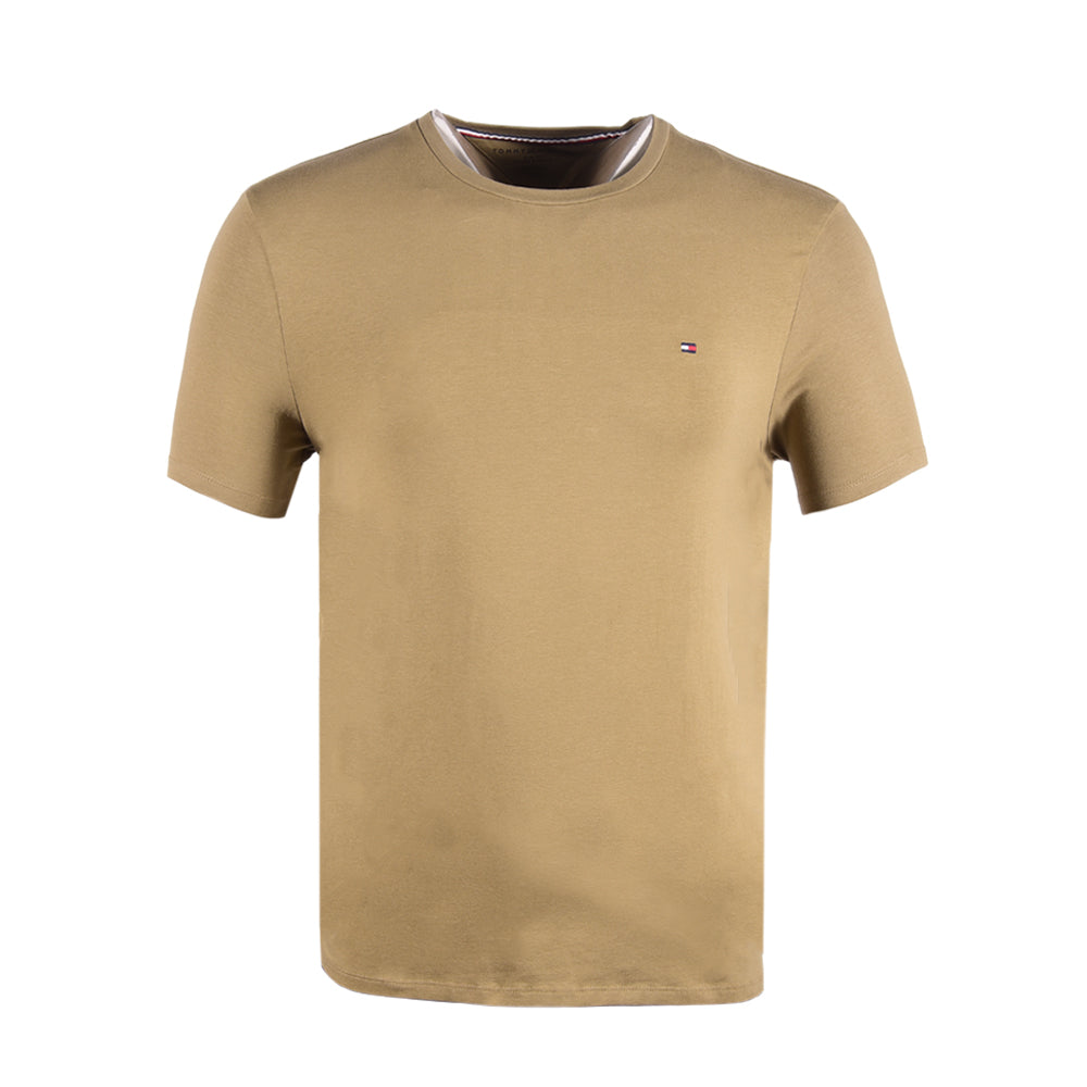 TH MEN S/S R NECK T SHIRT 78J8160-200 GRN M (IR)