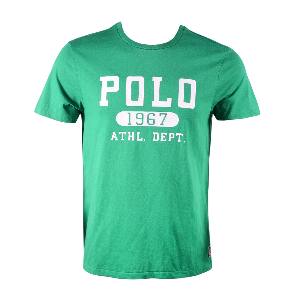 RL MEN S/S R/NECK T SHIRT 082005 GRN M (IR)