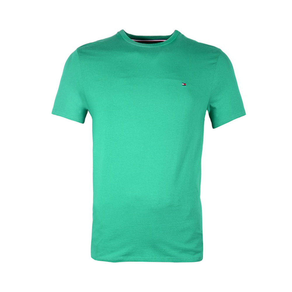 TH MEN S/S R/NECK T.SHIRT 7849804-340 GRN L (IR)