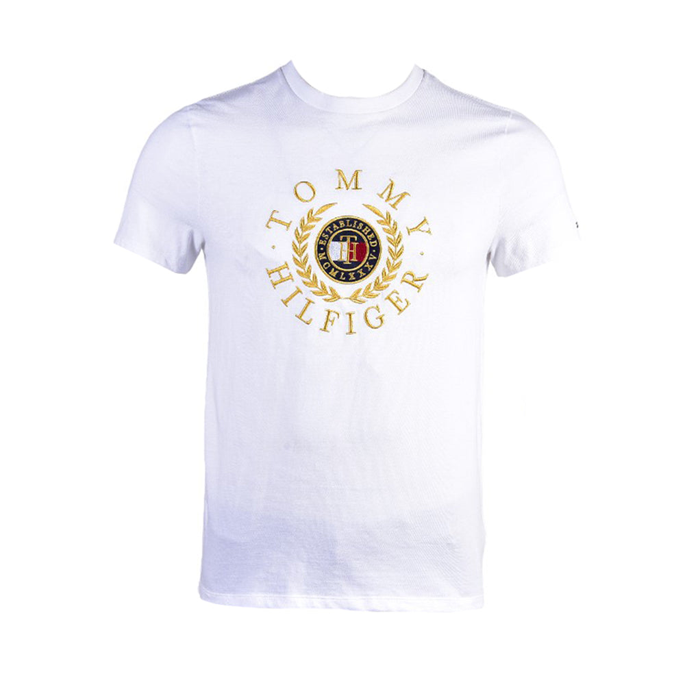 TH MEN S/S R/NECK T.SHIRT 7J8164-101 WHT L (IR)