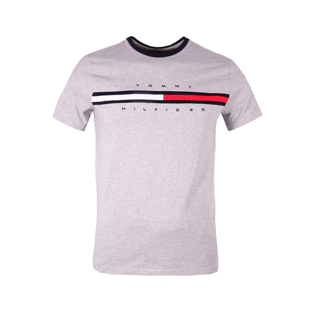 TH MEN S/S R/NECK T SHIRT 7849807-043 GRY M (IR)
