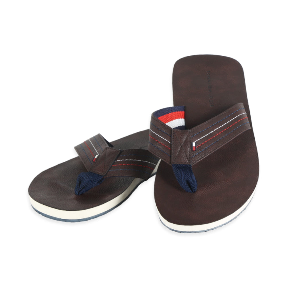 TH MEN SLIDDER TM DAINE D/BRN 10 (IR)