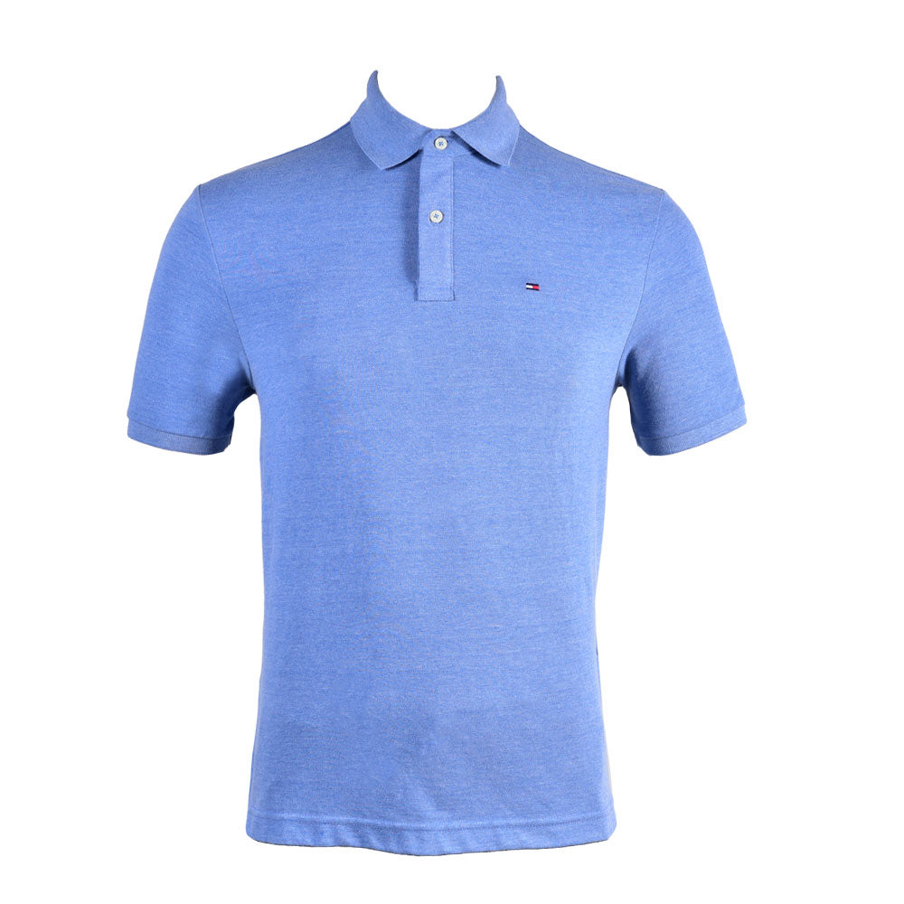 TH MEN S/S POLO SHIRT 7802266-264 S.BLU L (IR)