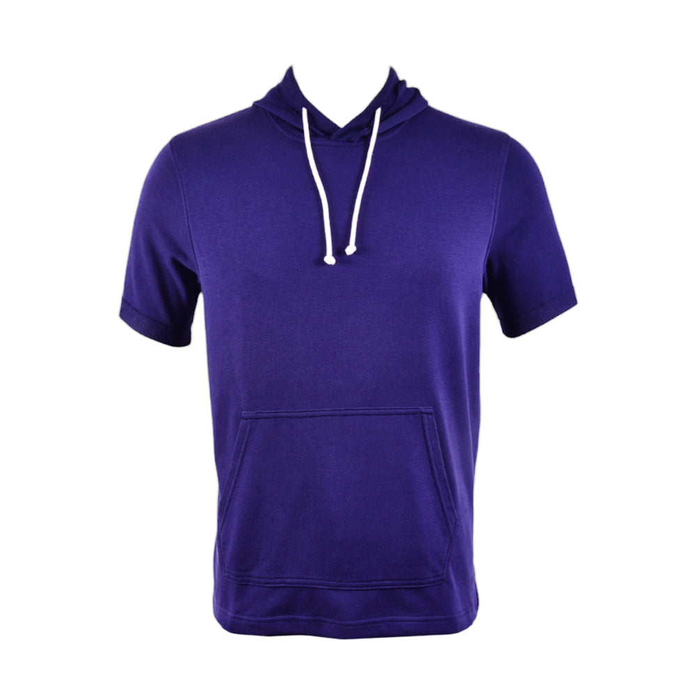 UA MEN S/S HOODIE 1326763-410 NVY M (IR)