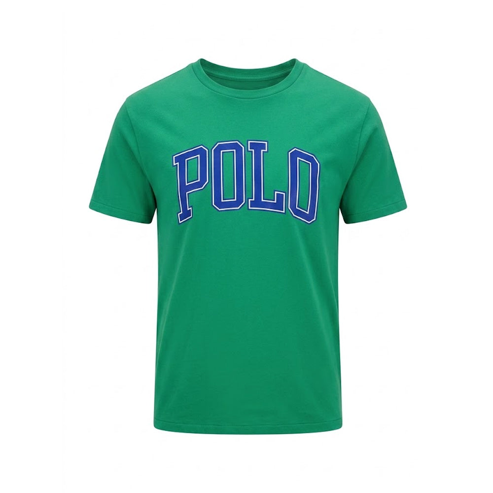 RL MEN S/S R/NECK T.SHIRT 037009 GRN L (IR)