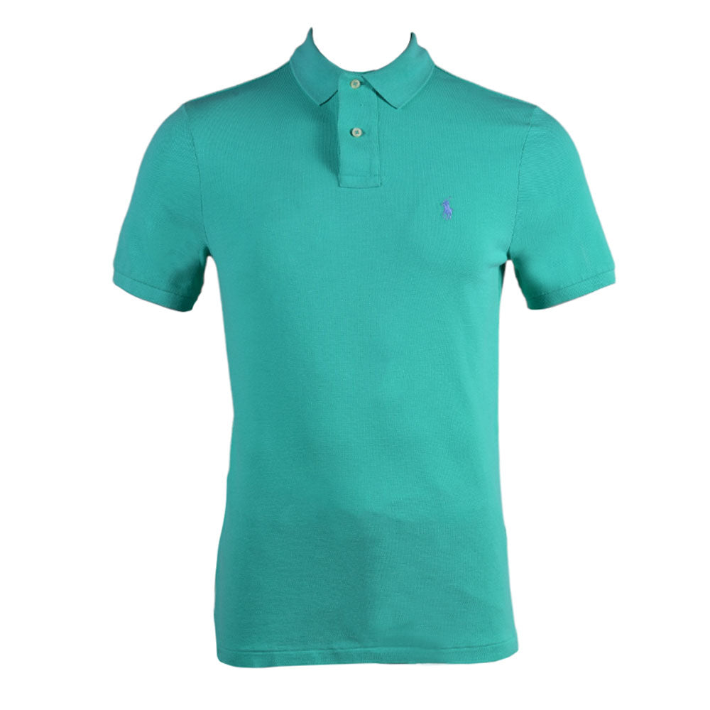 RL MEN S/S POLO SHIRT 4735369 GRN M (IR)