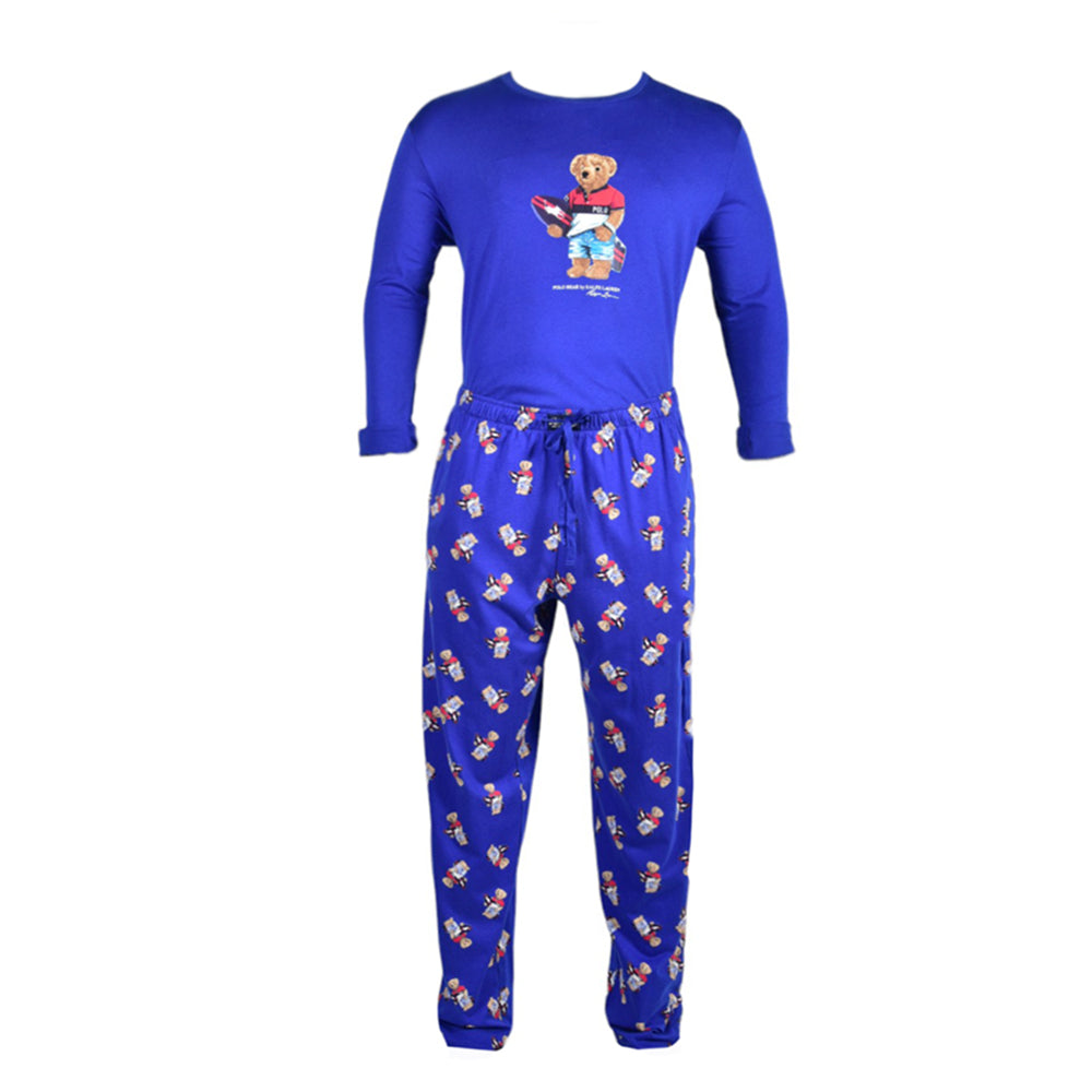 RL MEN NIGHT SUIT PK6HF2 R/BLU M (IR)