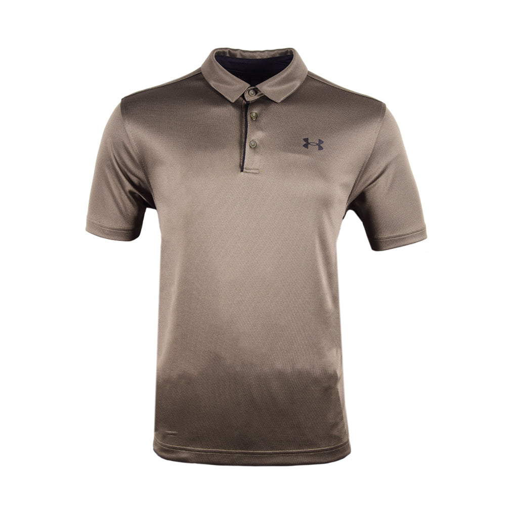 UA MEN S/S POLO SHIRT 1290140-390 GRN L (IR)