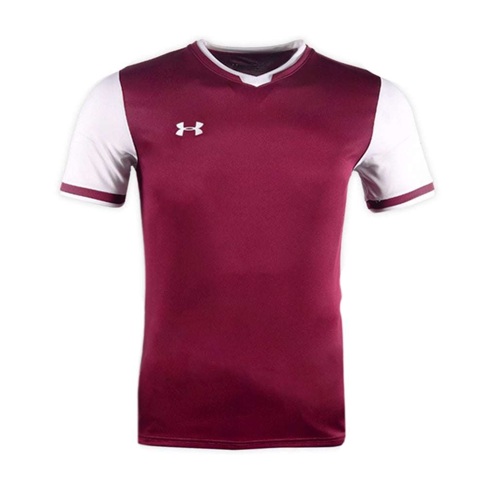 UA MEN S/S V.NECK T SHIRT 1328131-609 MHN L (IR)