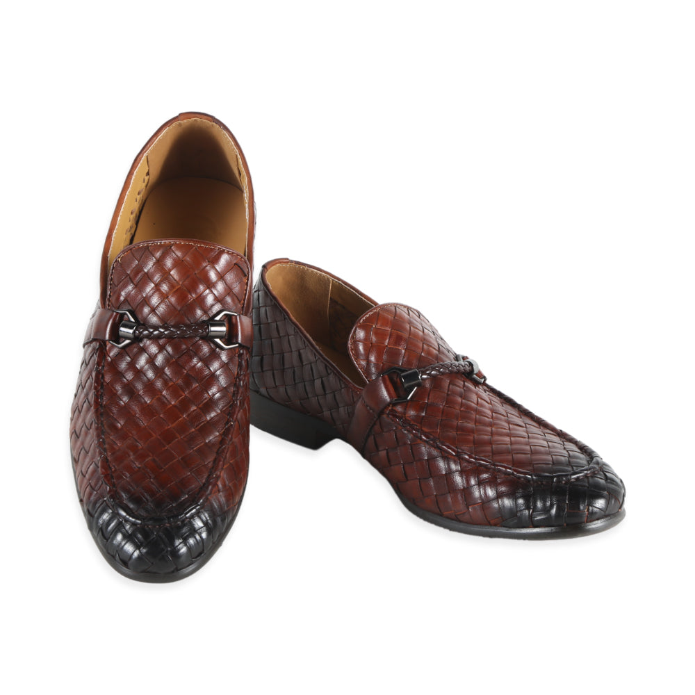 EXCELLENT MEN LOAFER R006-20B31 COFE IR 41