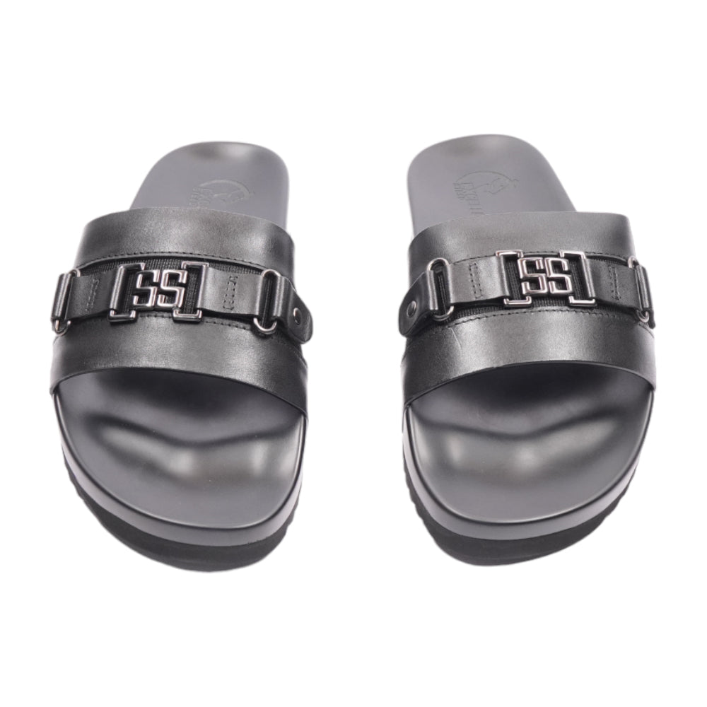 EXCELLENT MEN SLIDER 0218-9 BLK IR 41