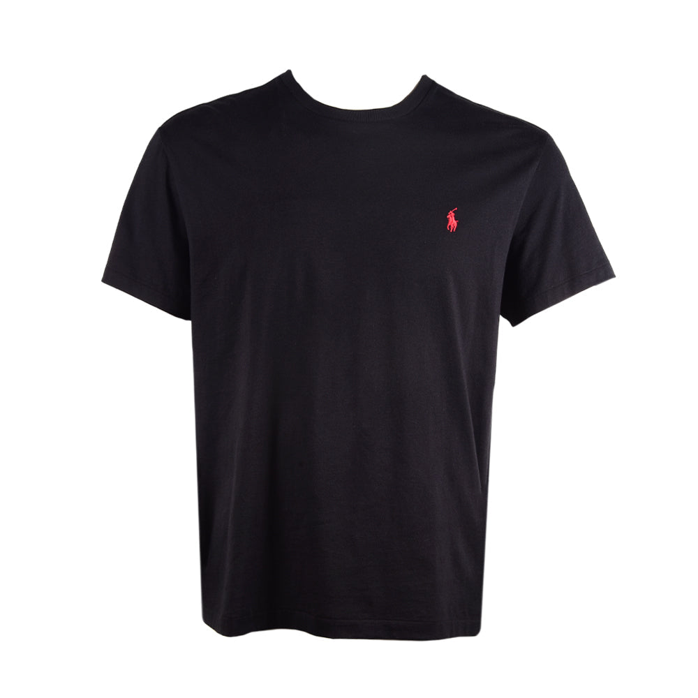 RL MEN S/S R.NECK T SHIRT 087002 BLK L (IR)