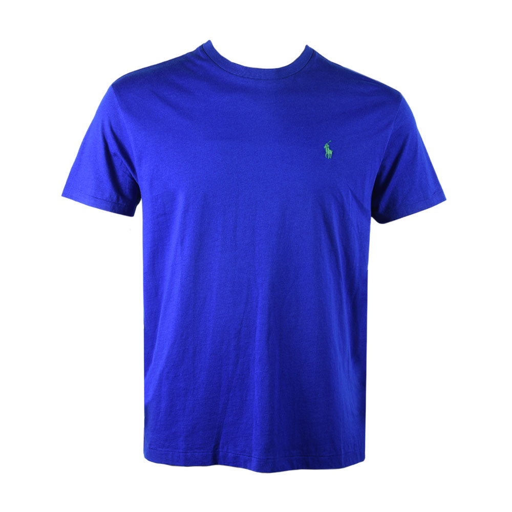 RL MEN S/S R.NECK T-SHIRT 426225 R.BLU S (IR.S)